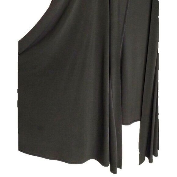Robbie Bee Black Shrug size Medium Oversized Open Front - Picture 5 of 8